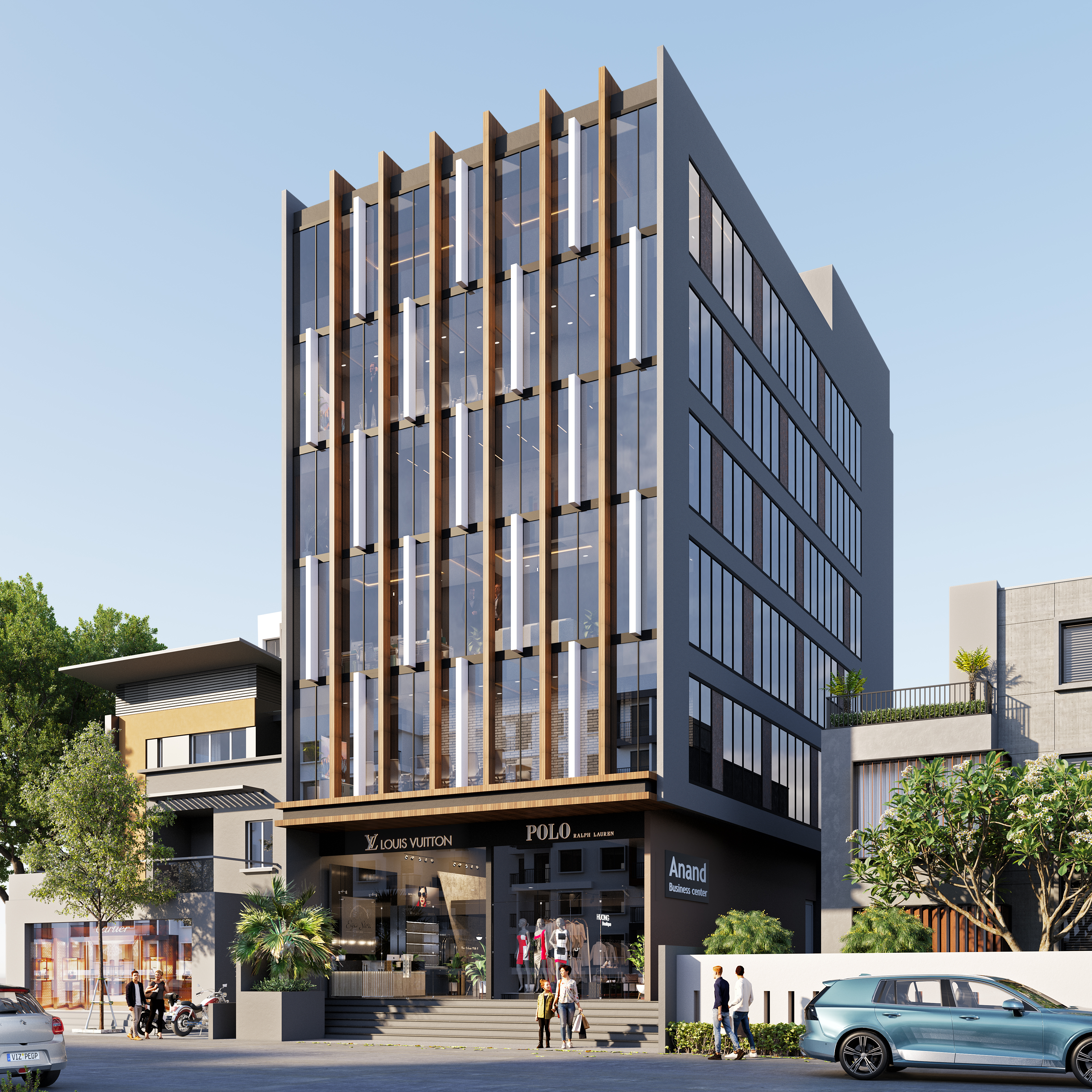 Anand Business Center exterior angle 07