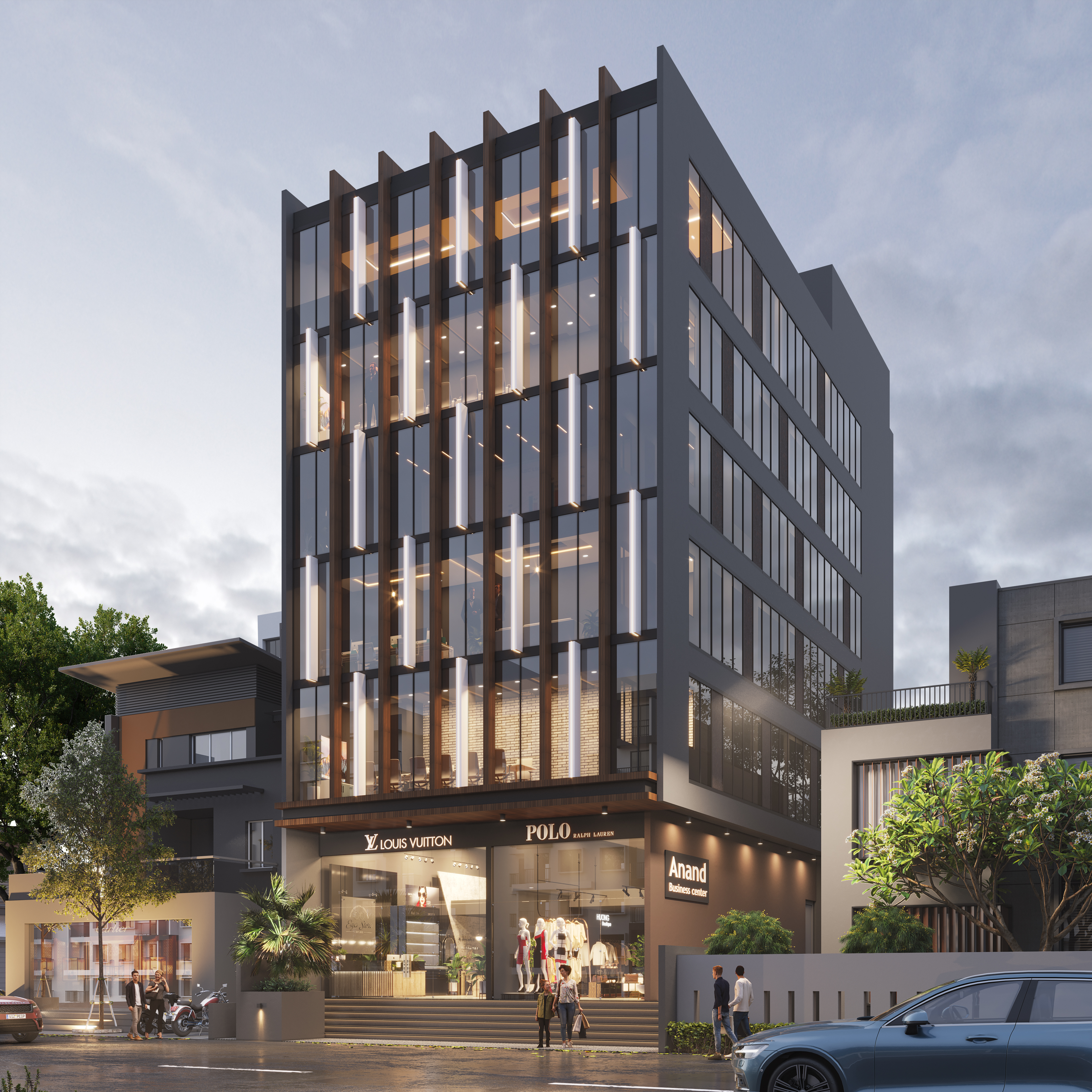 Anand Business Center exterior angle 08